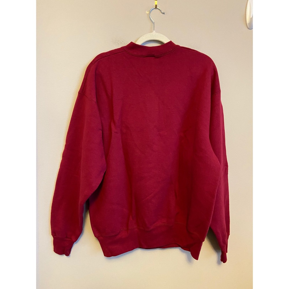 Vintage Florida State Seminoles FSU Fruit of the Loom Heavy Sweatshirt XL Maroon - Picture 6 of 6